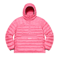 Supreme Micro Down Half Zip Hooded Pullover "Pink"