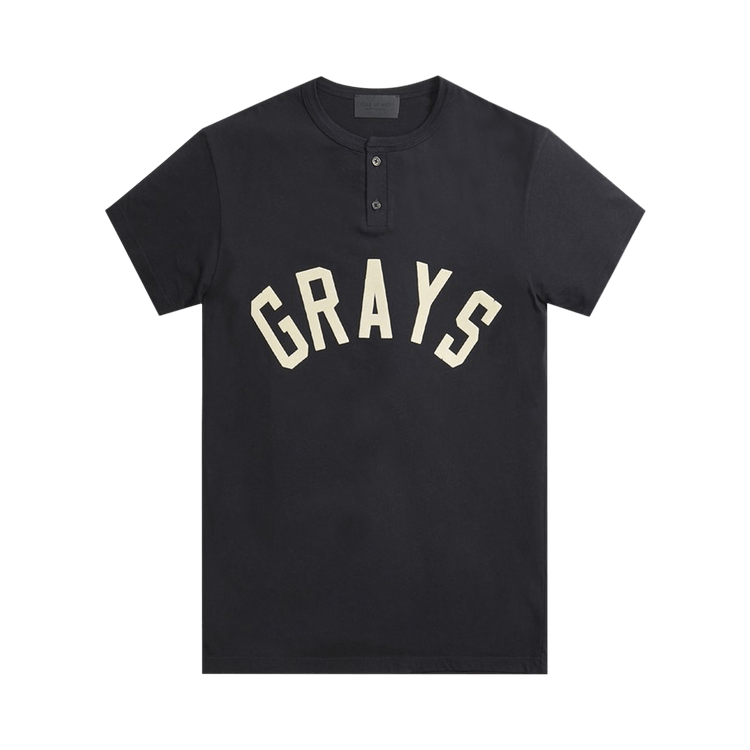 Fear of God Grays Henley "Vintage Black"