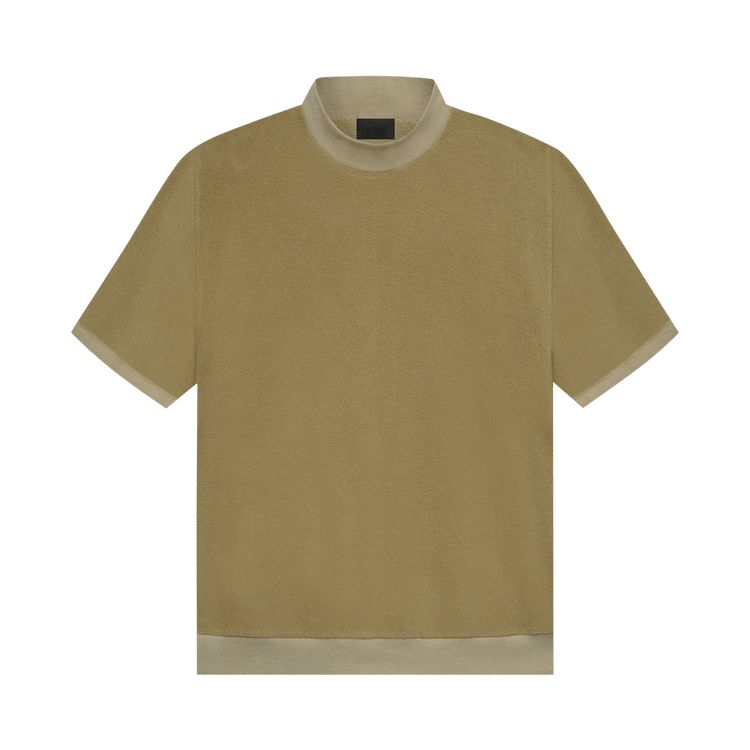 Fear of God Inside Out Mock Neck Sweatshirt "Army"