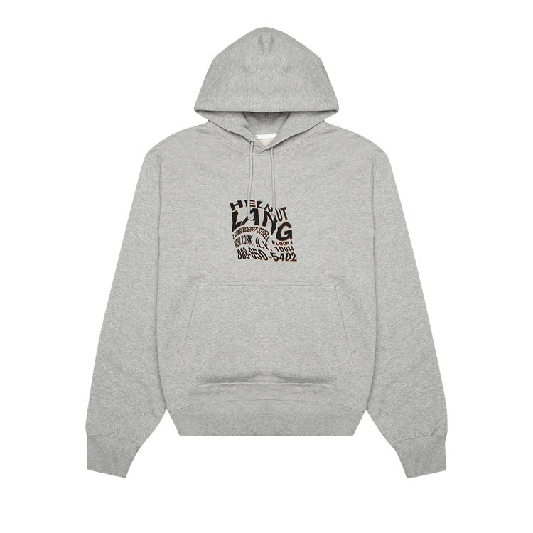 Helmut Lang Warp Hoodie "Vapor Heather"