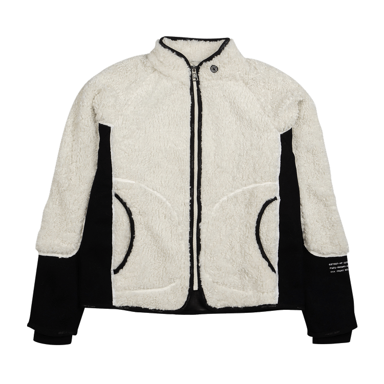 Moncler Genius Zip Up Cardigan "Natural"