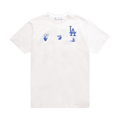 Off-White x MLB Los Angeles Dodgers Tee "Cream/Blue"