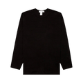 Comme des Garçons SHIRT Small Back Logo L/S Tee "Black"