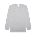 Comme des Garçons SHIRT Small Back Logo L/S Tee "Grey"