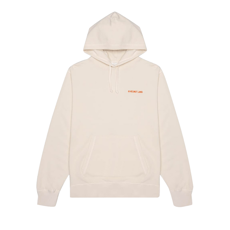Helmut Lang Waffle Knit Hoodie "Winter White"