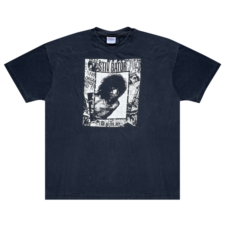 Vintage Stiv Bator Tee "Black"