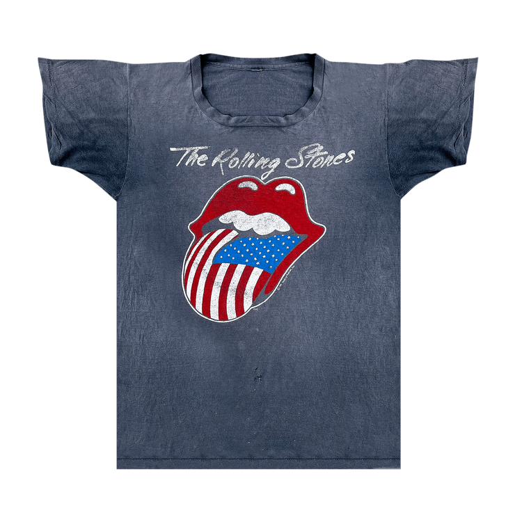 Vintage Rolling Stones Tour Tee "Navy"