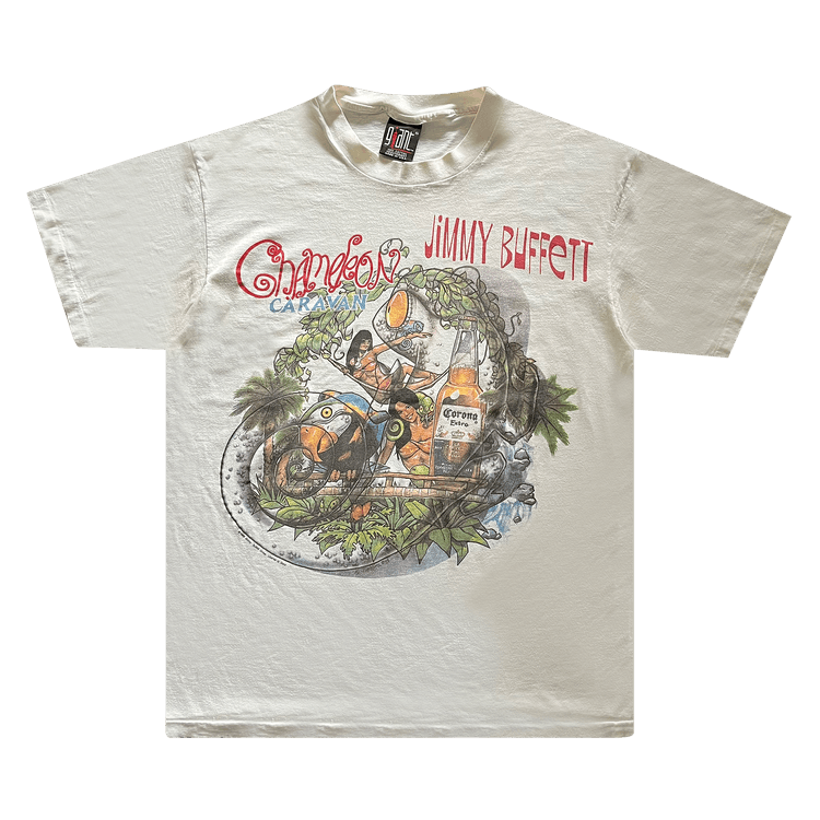 Vintage Jimmy Buffett Tour Tee "White"