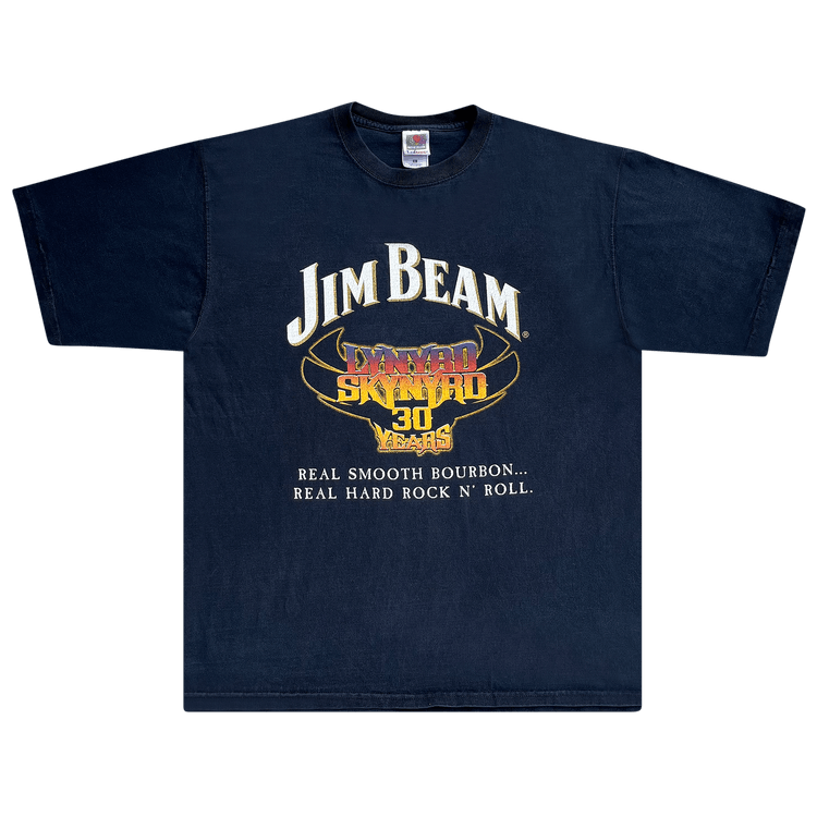 Vintage Jim Beam x Lynyrd Skynyrd Tee "Navy"