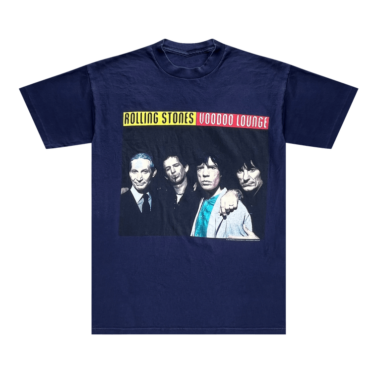 Vintage The Rolling Stones Voodoo Lounge Tee "Blue"