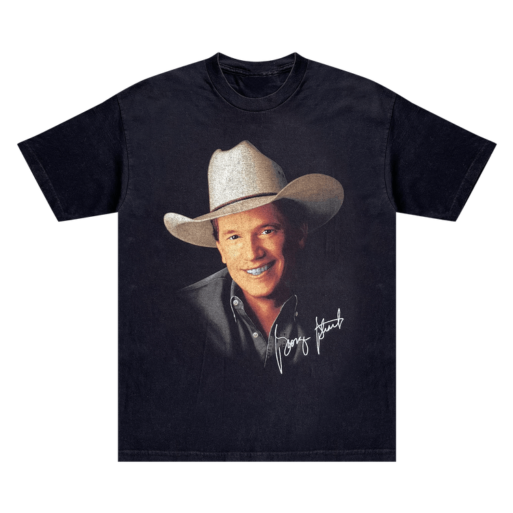 Vintage George Strait Tour Tee "Black"