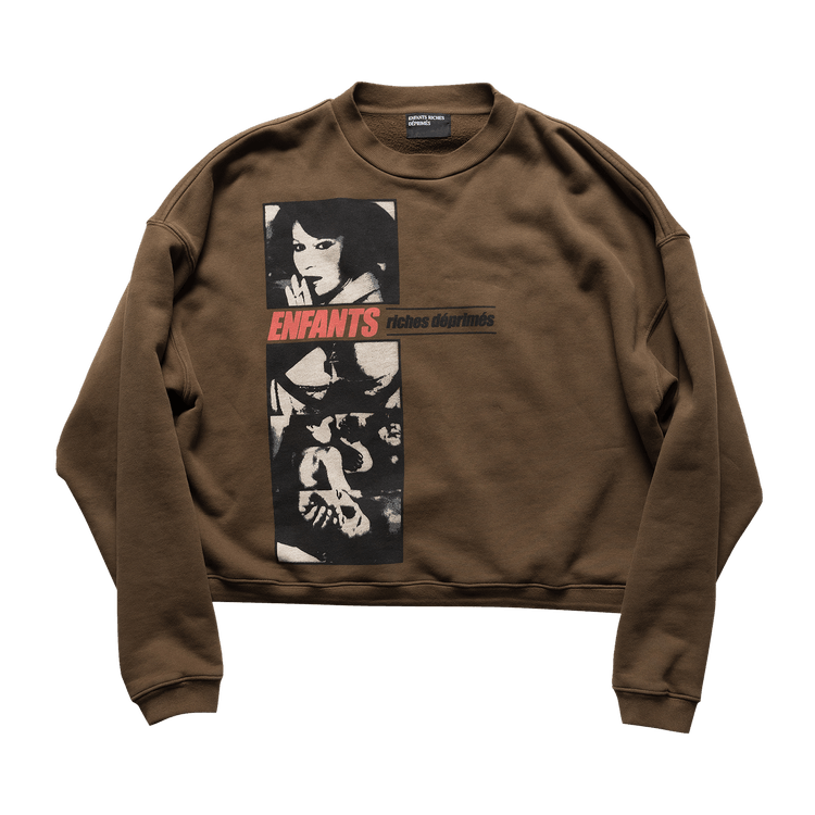 Enfants Riches Déprimés Vol III Crewneck Sweatshirt "Burnt Umber"