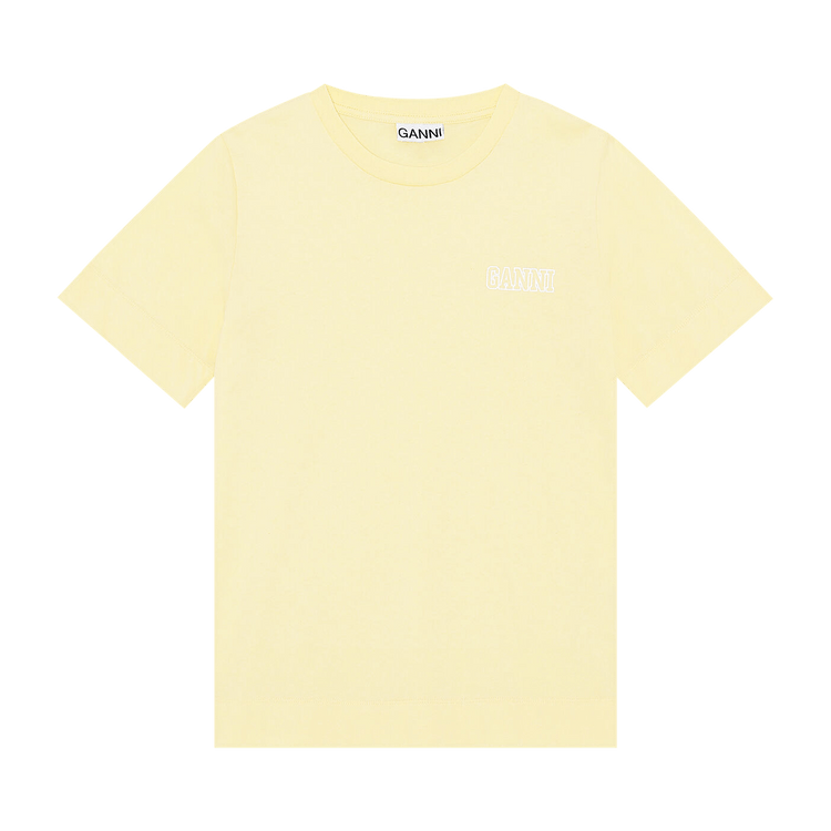 GANNI O-Neck T-Shirt "Anise Flower"