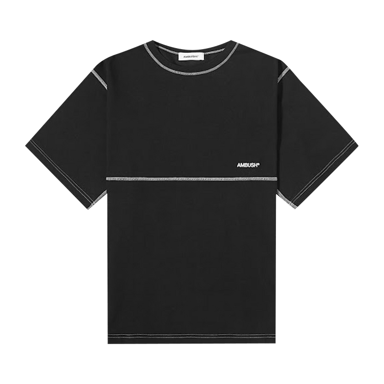 Ambush Overstitch T-Shirt "Black/Tofu"