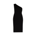 Bottega Veneta One Shoulder Dress "Black"