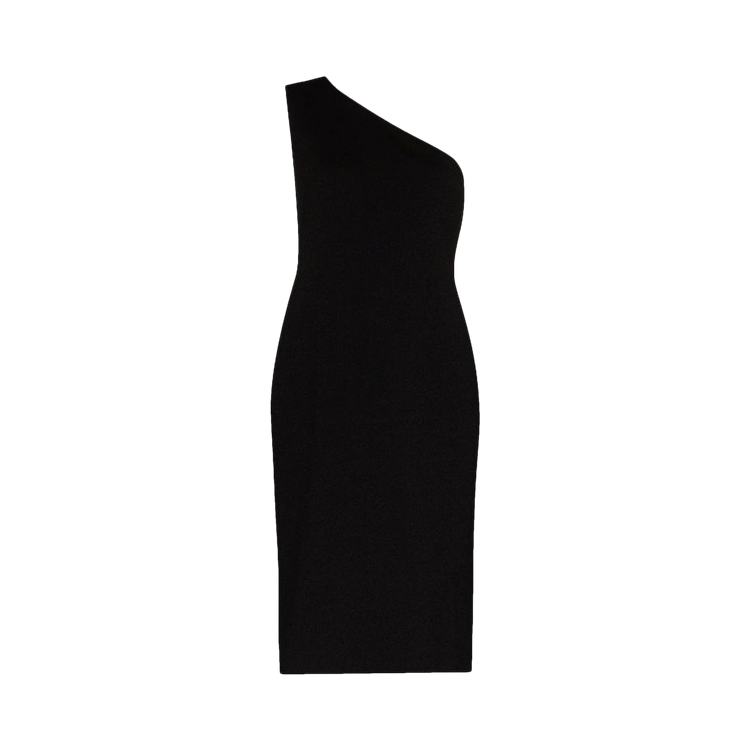 Bottega Veneta One Shoulder Dress "Black"