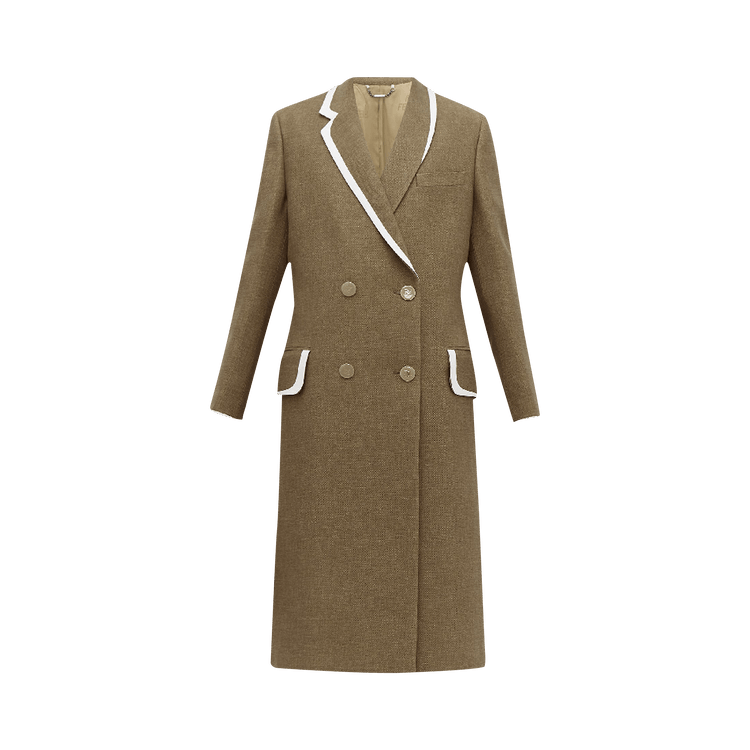 Fendi Wool Coat "Country"