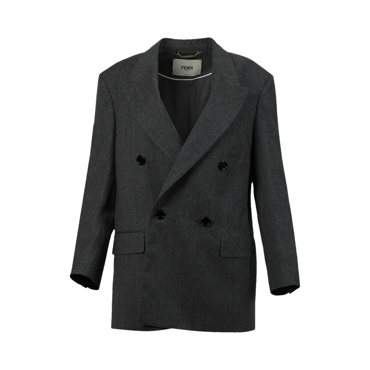 Fendi Double Breasted Blazer Jacket "Drum"