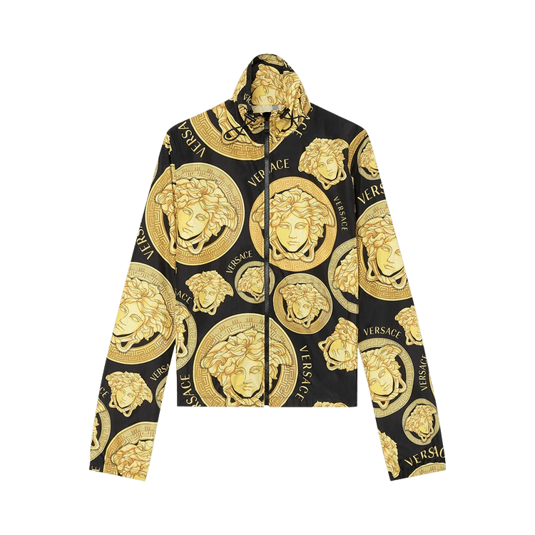 Versace Medusa Amplified Print Jacket "Black/Gold"