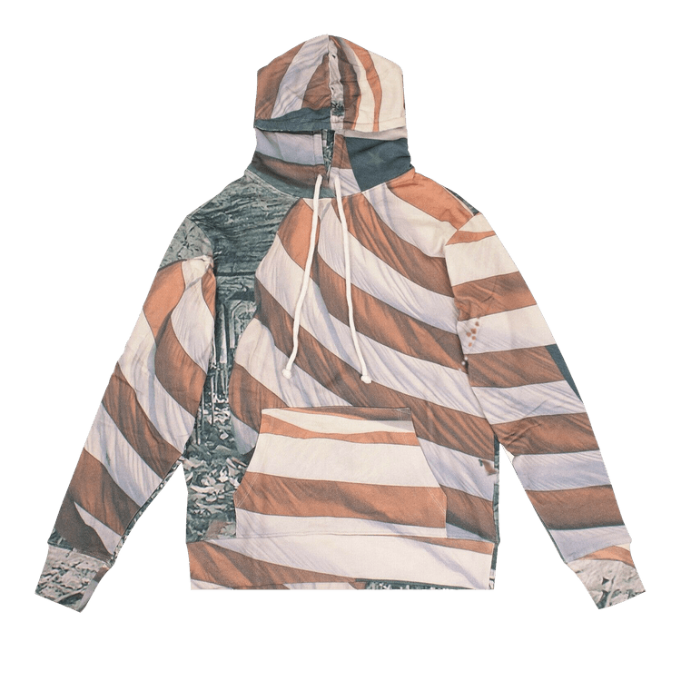 424 Detroit All Over Print Hoodie Sweatshirt "Multicolor"