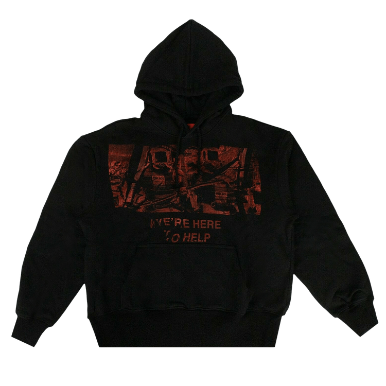 424 Here To Help Hoodie "Black"