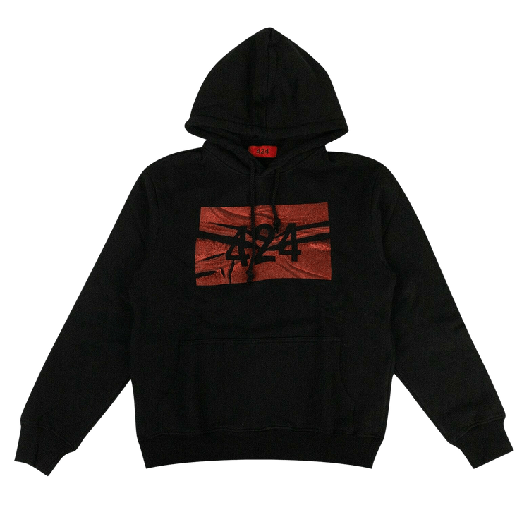 424 Logo Hoodie "Black"