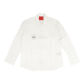 424 Zipper Shirt "White"