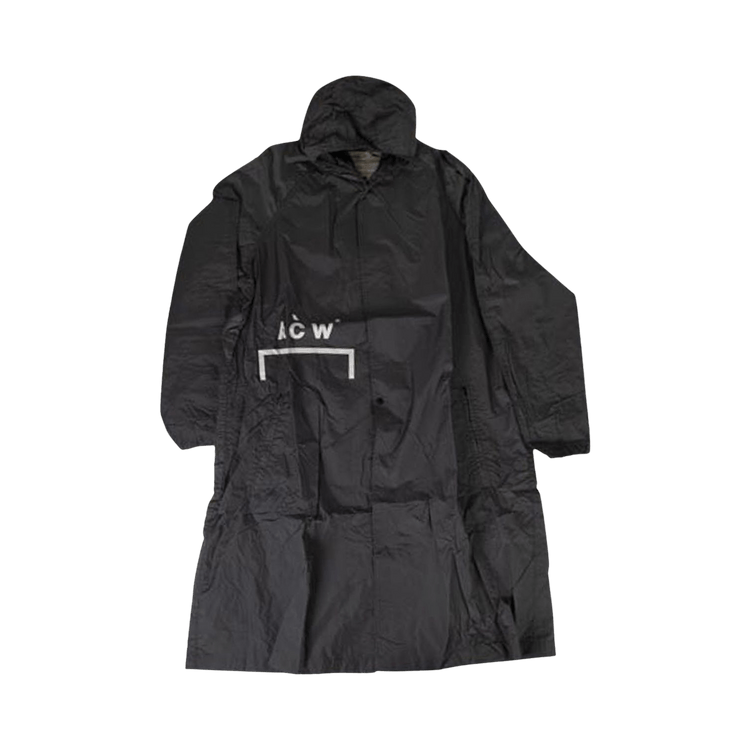A-Cold-Wall* Long Hooded Rain Jacket "Grey"