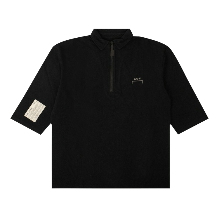 A-Cold-Wall* 3/4 Sleeve Polo "Black"