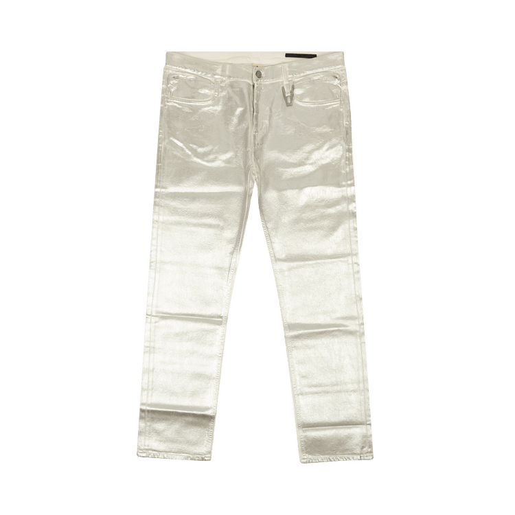 1017 ALYX 9SM Foil 6 Pocket Jean "Silver"