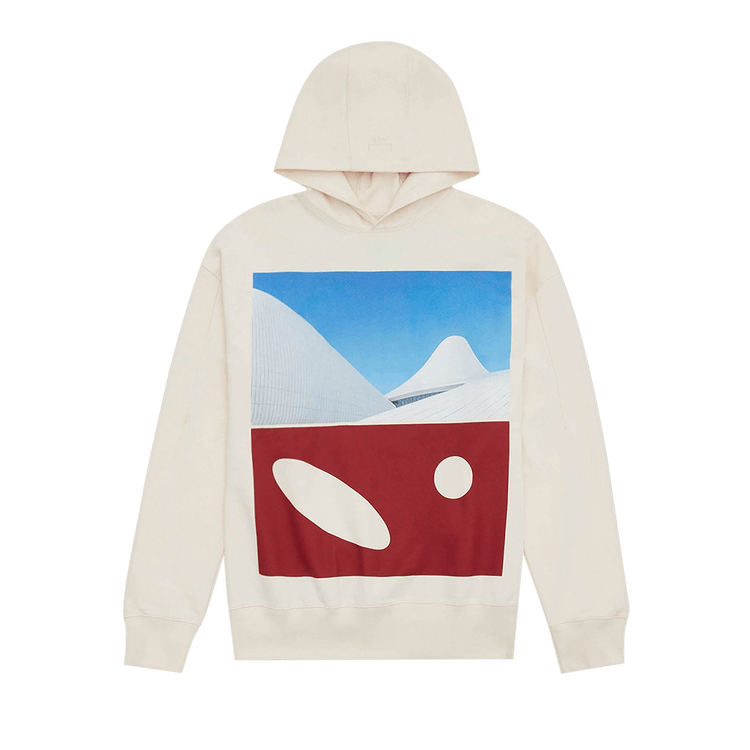 A-Cold-Wall* Hemisphere Print Hoodie "White"