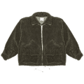 Mr. Saturday Zip-Up Sherpa "Olive"