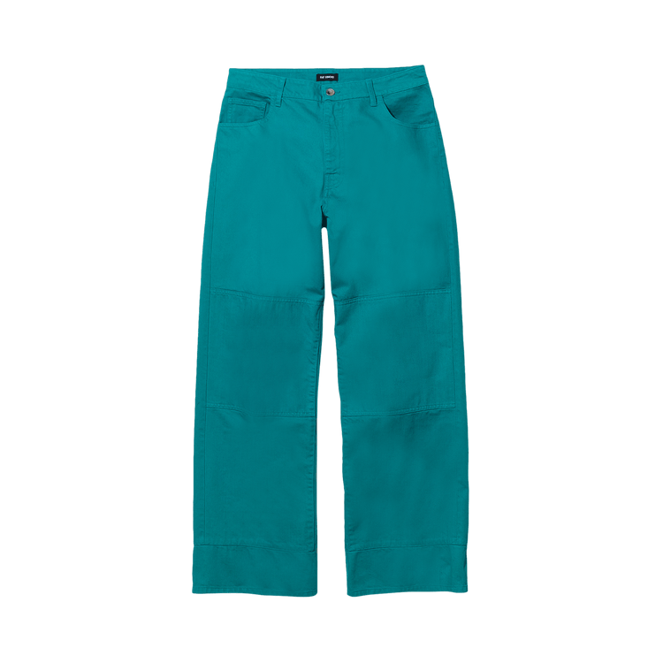 Raf Simons Denim Workwear Pants "Petrol"