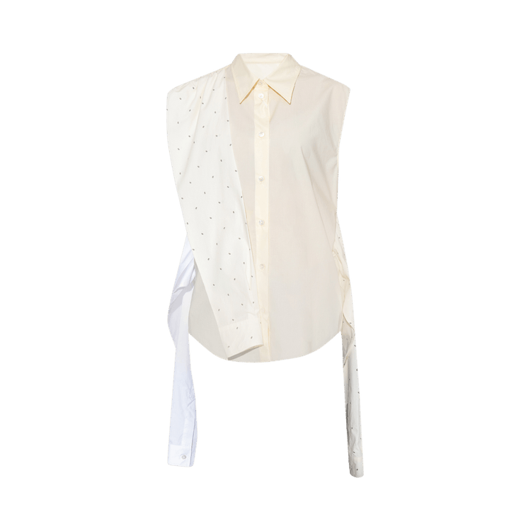 MM6 Maison Margiela 6 Logo Shirt "Off White"
