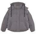 Ami Patch Down Jacket "Grey"