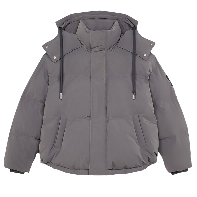 Ami Patch Down Jacket "Grey"