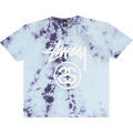 Stussy Storm Stock LNK Tie-Dye Tee "Blue"