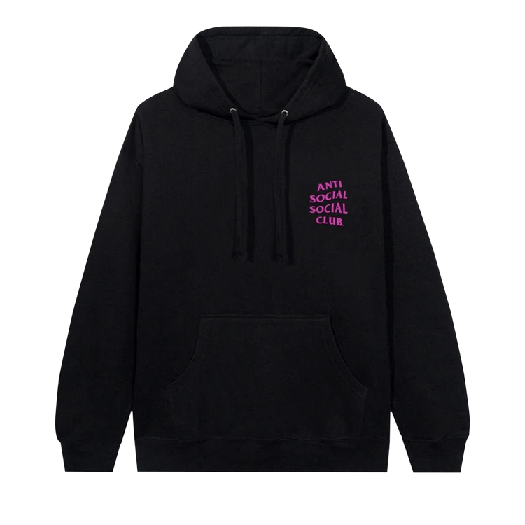 Anti Social Social Club Bubblegum Hoodie "Black"
