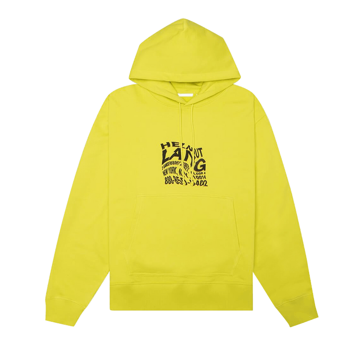 Helmut Lang Warp Hoodie "Bold Lime"
