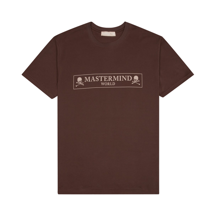 Mastermind World Boxed Logo Short-Sleeve Tee "Brown"