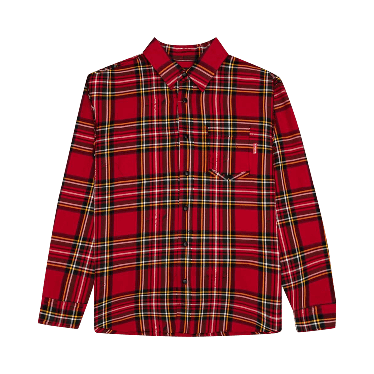 Mastermind Japan Reversible Shirt "Red Tartan Plaid"