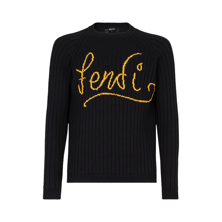 Fendi Noel Fielding Print Knit "Nero"