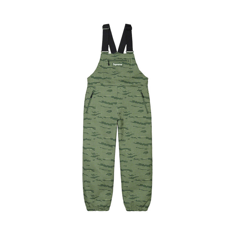 Supreme WINDSTOPPER Overalls "Olive Grid Camo"