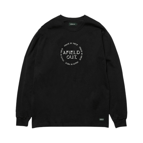 Afield Out Peace Long-Sleeve T-Shirt "Black"