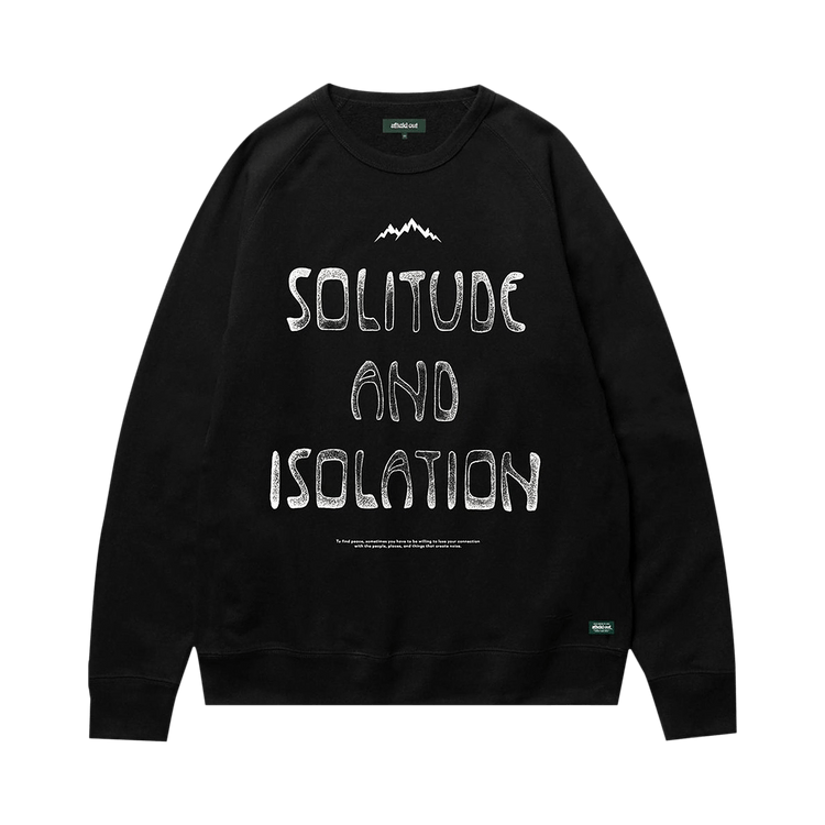 Afield Out Solitude Crewneck "Black"