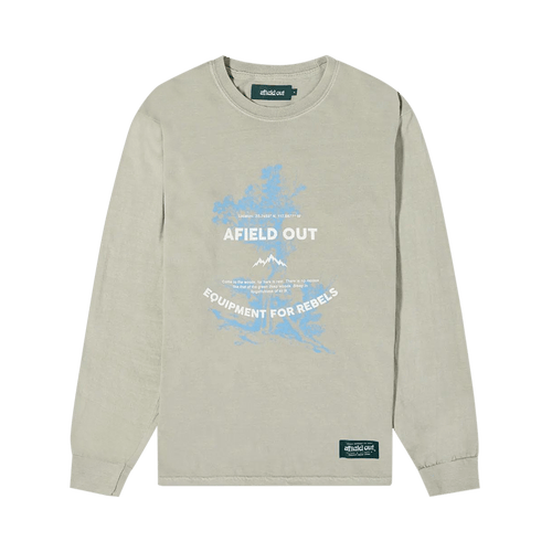 Afield Out Burrough Long-Sleeve T-Shirt "Sand"