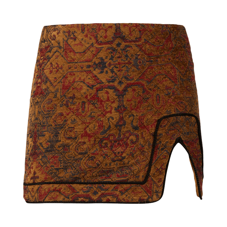 Saint Laurent Tapestry Marrakech Mini Skirt "Multicolor"