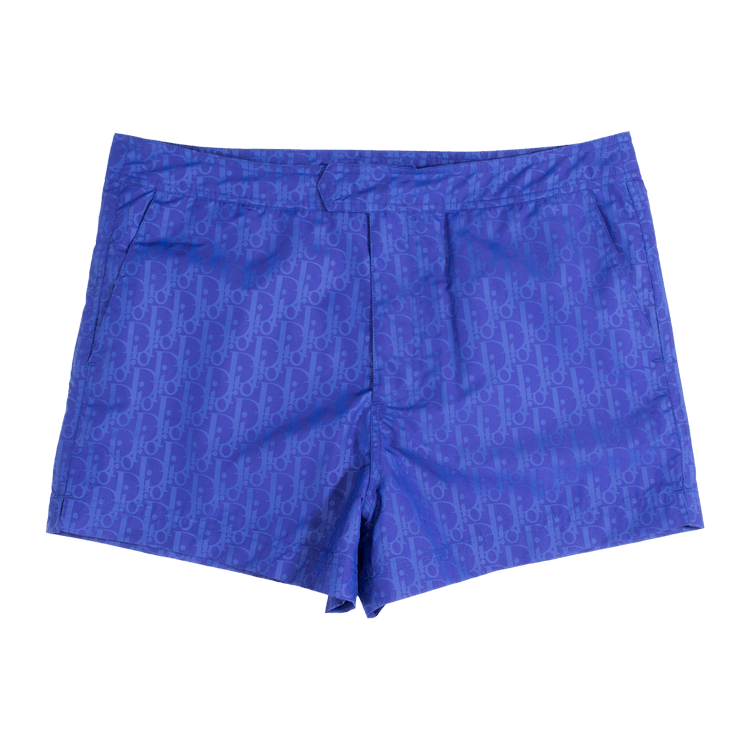 Dior Oblique Swim Shorts "Blue"