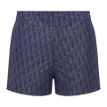 Dior Oblique Swim Shorts "Navy"