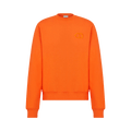 Dior CD Embroidery On Chest Crewneck "Orange"